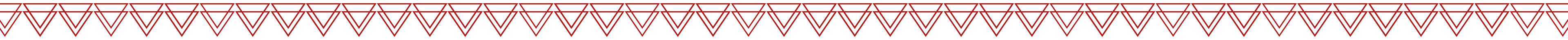 IACFS Symbol Musterzeile Dreieck nach unten
