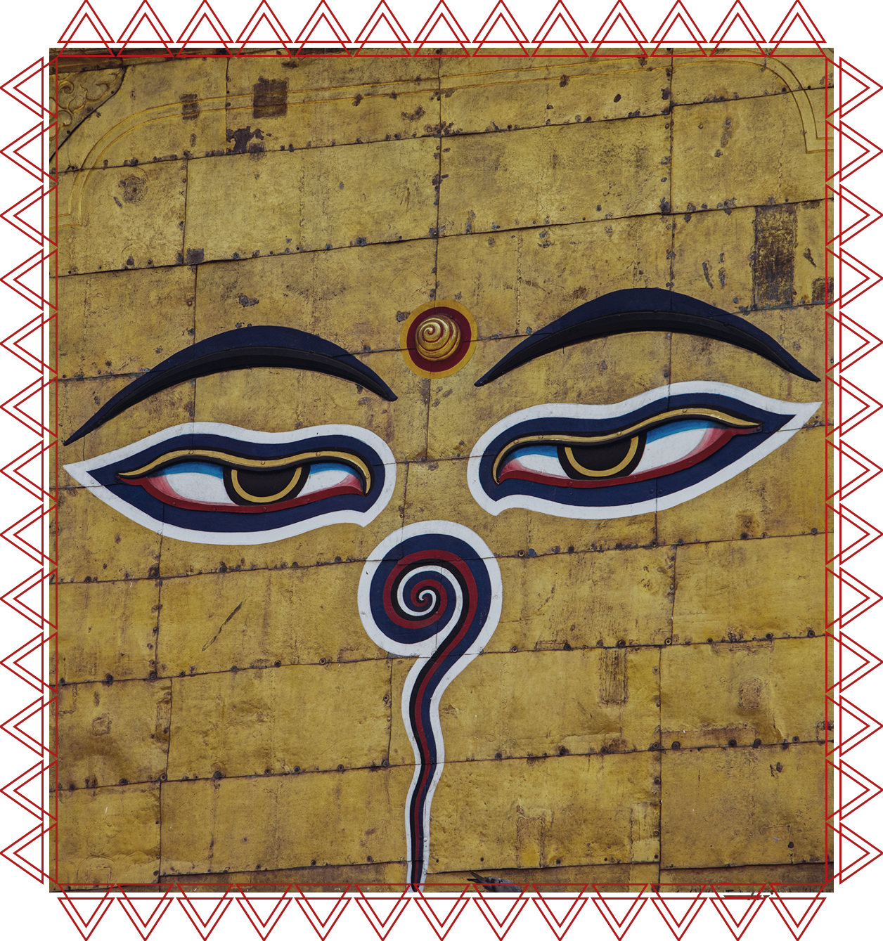 IACFS Schamanisches Wissen - Der Erleuchtung auf der Spur - Illustration des dritten Auges in Indien