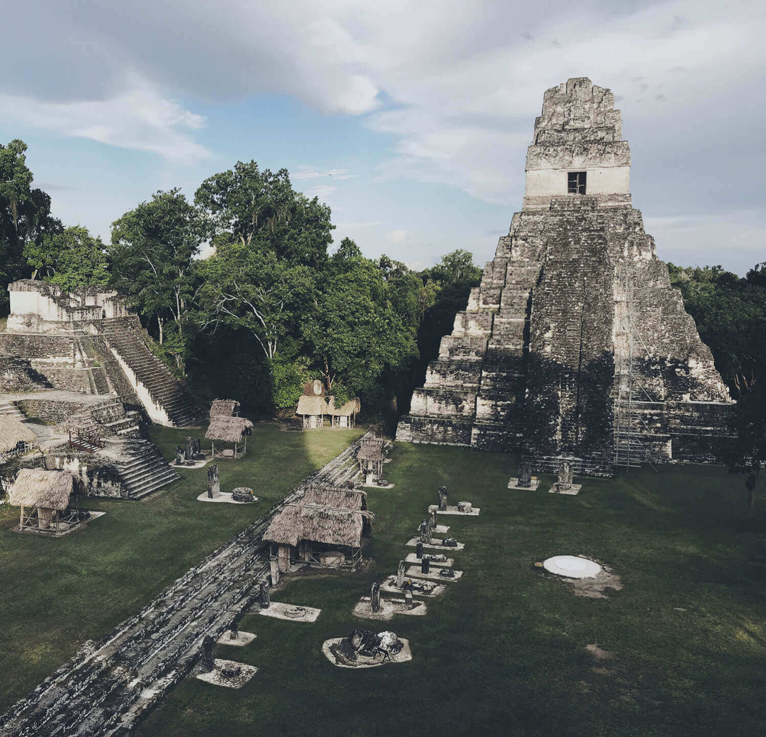 Tikal, antike Mayastadt in Guatemala